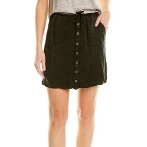 Black Heirloom Midi Skirt Sz M